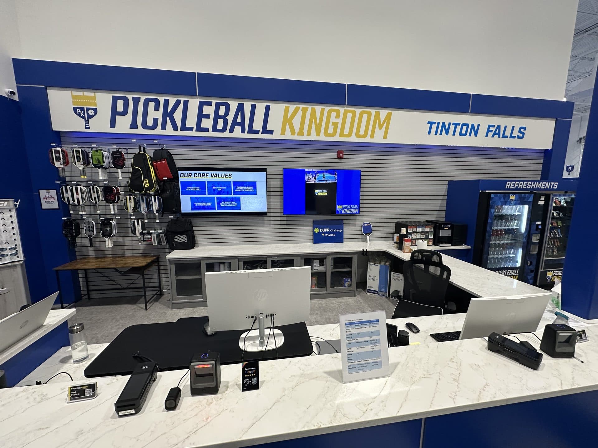 Amenities at Pickleball Kingdom