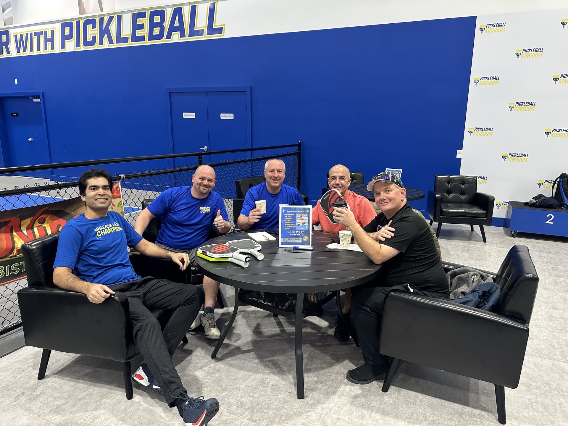 Front desk at Pickleball Kingdom